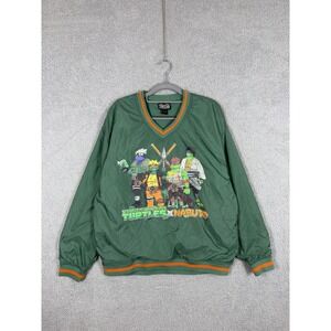 Teenage Mutant Ninja Turtles x Naruto Group Portrait Sweater Pullover Size L